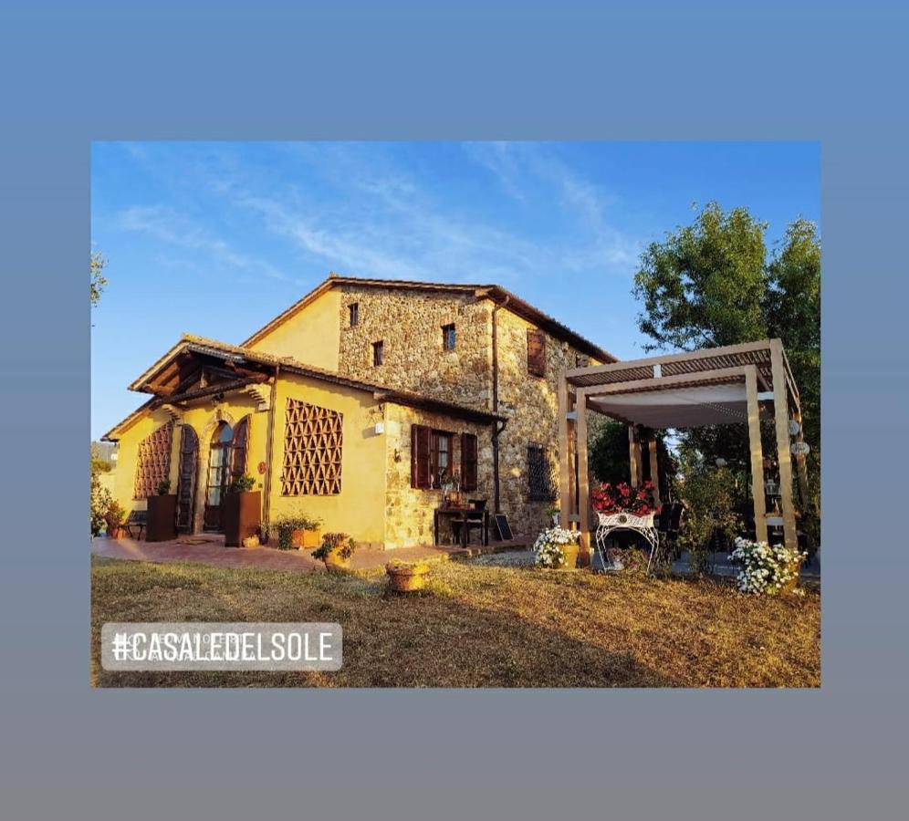 Bed And Breakfast Casale Del Sole Кастелліна-Мариттіма Екстер'єр фото