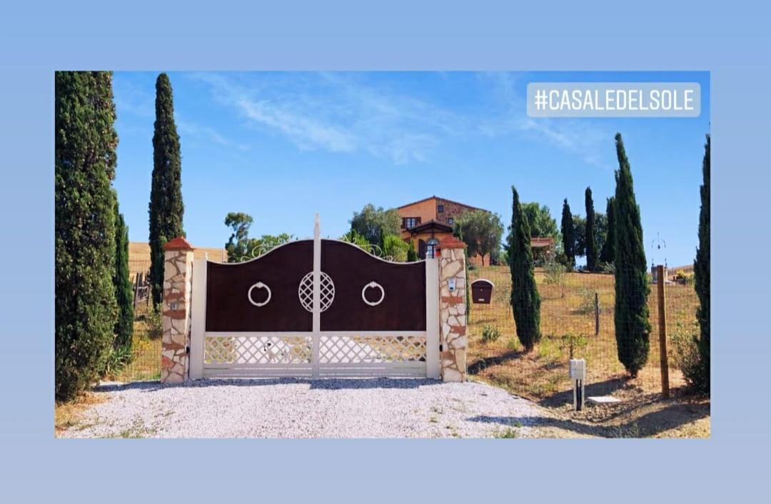 Bed And Breakfast Casale Del Sole Кастелліна-Мариттіма Екстер'єр фото
